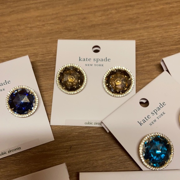 Kate Spade New York That Sparkle Round Earrings - Picture 5 of 6